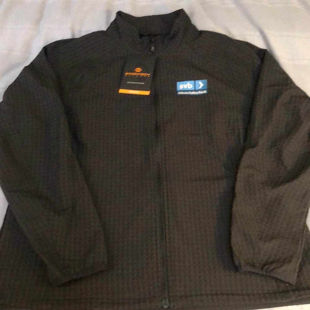 NWT Silicon Valley Bank (SVB) Branded Stormtech Kyoto Jacket - Women XL